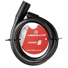 Cadeado Absolute Espiral com Chave - 1,0mX12mm
