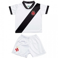 Kit Uniforme do Vasco da Gama 031 SS Torcida Baby - Infantil