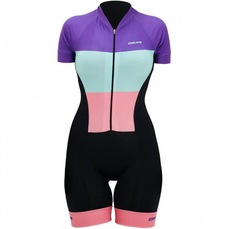 Macaquinho para Ciclismo Hupi Napolitano - Feminino