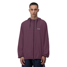 Jaqueta Corta-Vento com Capuz Oakley Windbreaker - Masculina