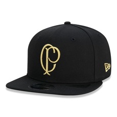 Boné Aba Reta New Era 9Fifty Original Fit Corinthians Futebol - Snapback - Adulto
