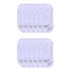 Kit De Meia Sapatilha Invisível Lupo Com 12 Pares - Adulto
