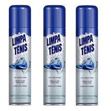 Kit com 3 Limpa Tênis Premium Petroplus - 300ml - 290g
