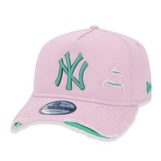 Boné Aba Curva New Era New York Yankees 940 Damage Destroyed - Strapback - Adulto
