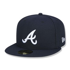Imagem do produto Boné Aba Reta New Era Atlanta Braves 5950 Game Cap - Fechado - Adulto na posição 7 de 5