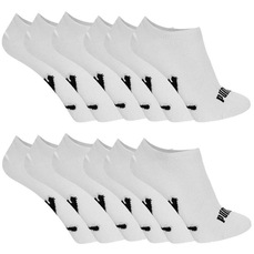Kit de Meias Puma Sapatilha Esportiva com 12 Pares - Adulto