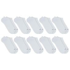 Kit de Meia Invisível Mash Esportiva - 10 pares - Adulto