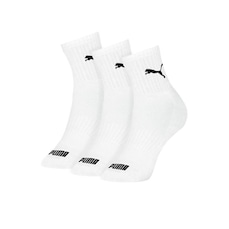 Kit de Meia Cano Médio Puma Esportiva com 3 Pares - 39 a 43 - Masculina