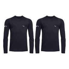 Kit Camisas Térmicas Puma Manga Longa UV50+ - Infantil - 2 unidades