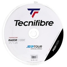 Corda Tecnifibre Razor Code Rolo com 200 Metros - 17L 1.25mm