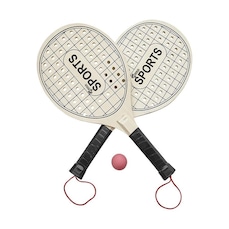 Kit BeachTennis Gold Sports Laser - 2 Raquetes + 1 Bola