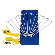Conjunto de Estacas com Cordinhas Nautika Camp Kit
