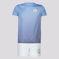 Kit de Uniforme do Manchester City Futfanatics 1894 - Infantil