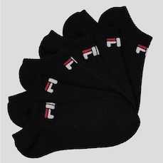 Kit Meia Fila Cano Curto Light - 6 Pares - Adulto