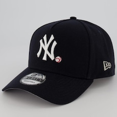 Boné Aba Curva New Era MLB New York Yankees 940 Logo - Snapback - Adulto-0