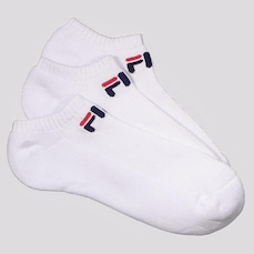 Kit Meia Fila Cano Curto Light - 3 Pares - Adulto
