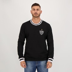 Blusão de Moletom Futfanatics Atlético Mineiro Vintage Retrô - Masculino
