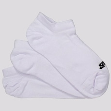 Meia New Balance Cano Invisível - 3 Pares - Feminina