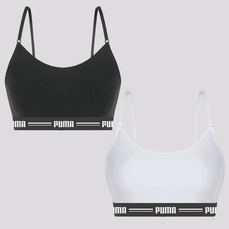 Imagem do produto Kit Tops Fitness Puma Modal Stretch - 2 unidades - Feminino na posição 10 de 5