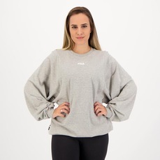 Blusão de Moletom Fila Max Tape - Feminino