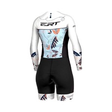 Macaquinho de Ciclismo Manga Longa ERT New Elite Lis - Feminino