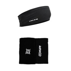 Kit 1Testeira HeadBand HUPI + 1 Par Munhequeira HUPI Spin