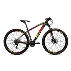 Bicicleta KSW Alumínio - Aro 29 S91 - Freio Hidráulico - Câmbio Shimano Alivio - 27v - Adulto
