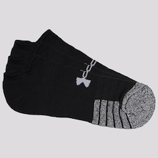 Meia Under Armour Heatgear NS - 3 Pares
