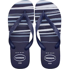 Chinelo Havaianas Top Basic Tiras Relevo - Masculino