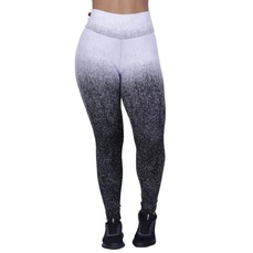 Calça Legging Orbis Fitness Cintura Alta Jacquard Degrade - Feminina