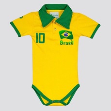 Imagem do produto Body Polo do Brasil Torcida Baby Flag - Infantil na posição 9 de 2