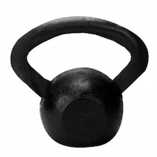 Kettlebell 16kg Yangfit Pintado em Ferro Fundido