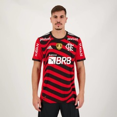Camisa do Flamengo adidas III 2022 Campeão Libertadores - Masculina