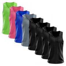 Imagem do produto Camiseta Regata Térmica Whats Wear Dry Fit com Proteção Solar UV - Masculina - 8 Unds na posição 11 de 5