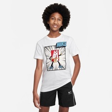 Imagem do produto Camiseta Nike Sportswear Brand Mark Boxy - Infantil na posição 5 de 4