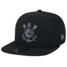 Boné Aba Reta New Era 9Fifty Original Fit Corinthians Futebol - Snapback - Adulto