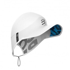 Boné Aba Curva Compressport para Corrida Pro Racing Cap - Elástico - Adulto