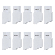 Kit de Meias Cano Curto Mash Esportiva com 10 Pares - Adulto
