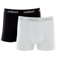 Kit Cueca Boxer Colcci 2 Peças Masculina Algodão com Elástico