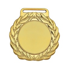 Kit Medalhas Vitória Lisa 60000 60MM com Fita - 10 Unidades