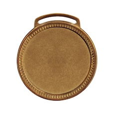 Kit Medalhas Vitória Lisa 60003 60MM com Fita - 10 Unidades