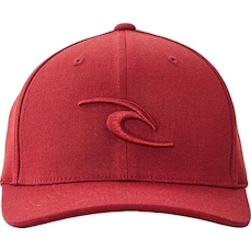 BONÉ ABA CURVA RIP CURL TEPAN FLEXFIT BURGUNDY - FECHADO - ADULTO-0