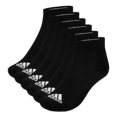 Kit de Meias Sapatilha Cushioned Sportswear Low-Cut com 6 Pares - Adulto