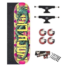 Skate Wood Light Amador Chinese Dragon Pink