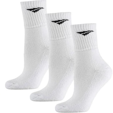Kit Meia Esportiva Penalty do nº 33 ao 38 - Adulto - 3 pares