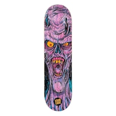 Shape de Skate Wood Light Marfim Caretas Mad