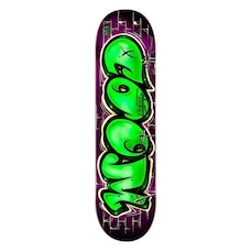 Shape de Skate Wood Light Marfim Grafite Wall