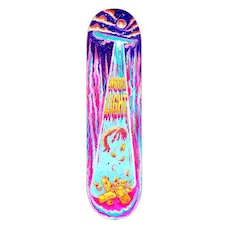 Shape de Skate Wood Light Marfim Invasion Abduction