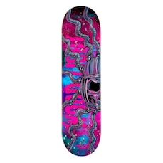 Shape de Skate Wood Light Marfim Invasion Astronaut