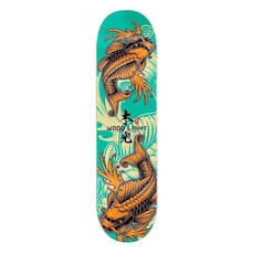 Shape de Skate Wood Light Marfim Japan Carpa